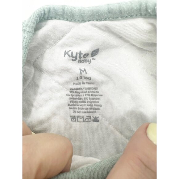 Kyte Baby Bamboo 1.0 TOG Sleep Bag Swaddle Wearable Blanket Coastline Medium - Picture 3 of 3